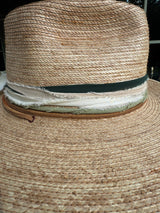 Oak hat with layered greens