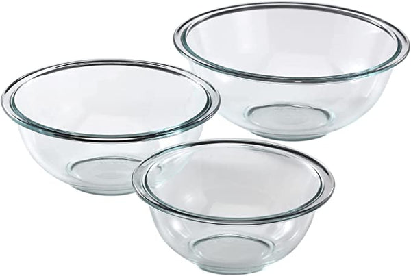 Pyrex Smart Essentials 3-Piece Prepware Mixing Bowl