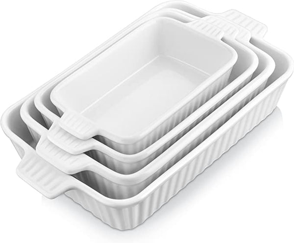 MALACASA Bakeware Set of 4