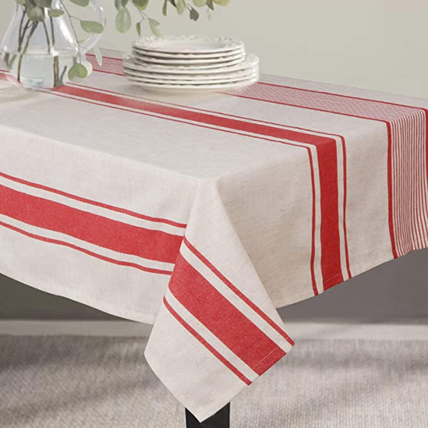 ColorBird French Stripe Tablecloth