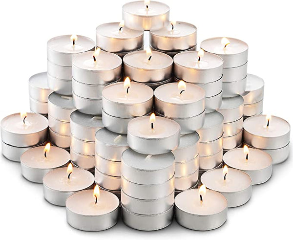 MontoPack Unscented Tea Lights Candles