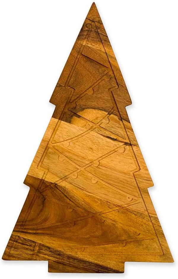 Acacia Kitchen Christmas Tree Cutting Board