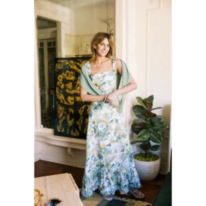MASON'S DAUGHTER | Maxi Dress, Spring Chinoiserie