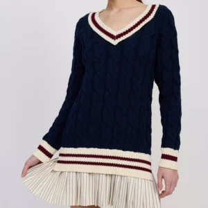 En Saison Women's Knox Mixed Media Mini Dress