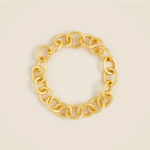 Rounded chainlink necklace