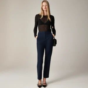 J.CREW | Kate Straight-Leg Pant - Navy