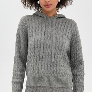 LE BOP | Cable Knit Hoodie